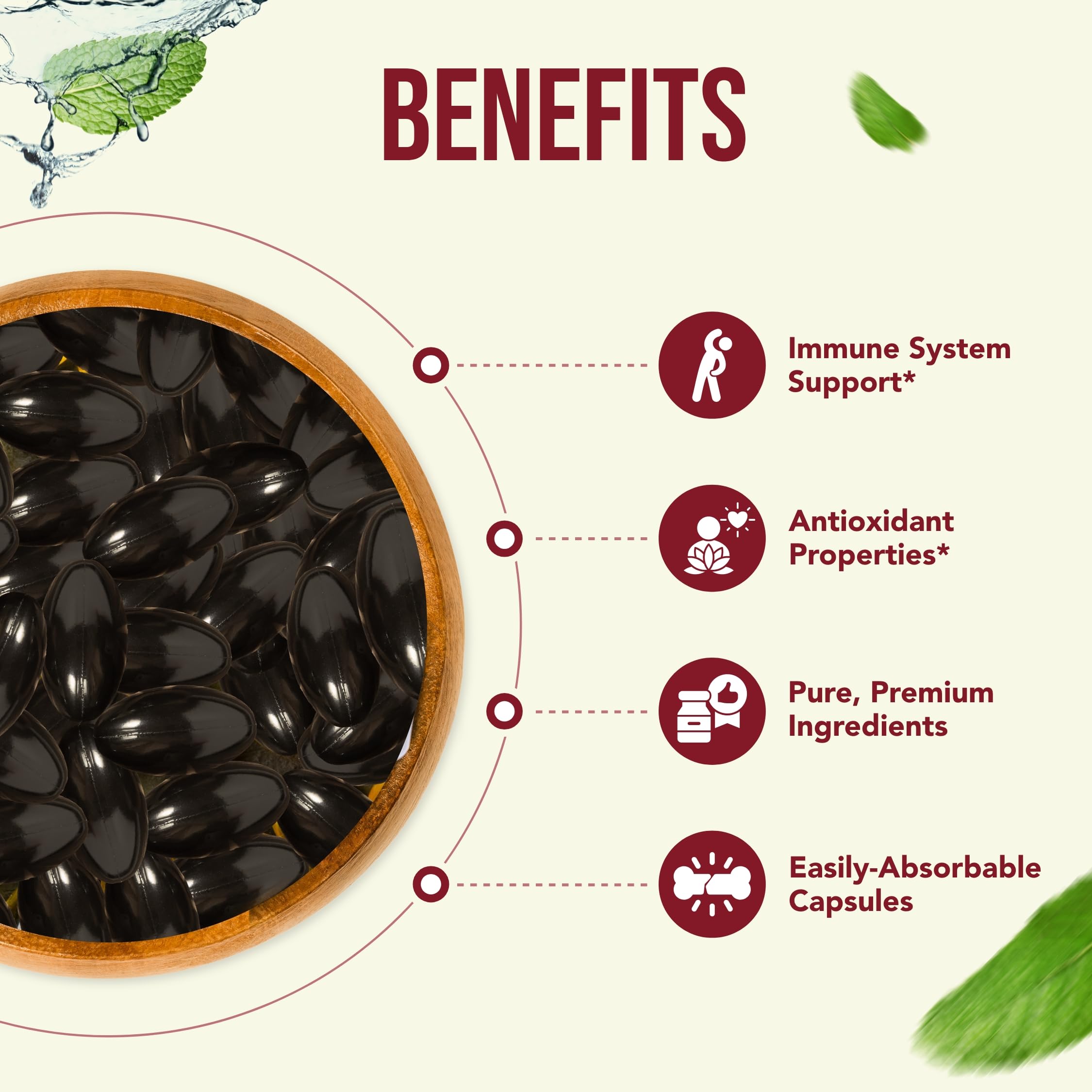 Easy Absorption Astaxanthin Supplement - 10mg Astaxanthin from Haematococcus Pluvialis Fresh Microalgae for Skin and Eye Health Support - Rich in Antioxidants and Carotenoids (180 Servings) — Amazon image 5