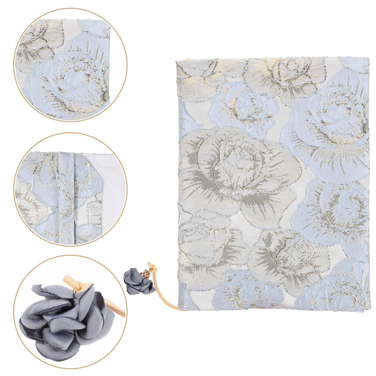 DOITOOL 5 Pezzi Custodia per Libri Decorativa Copertura Protettiva per Amanti Dei Libri Design Chic per e