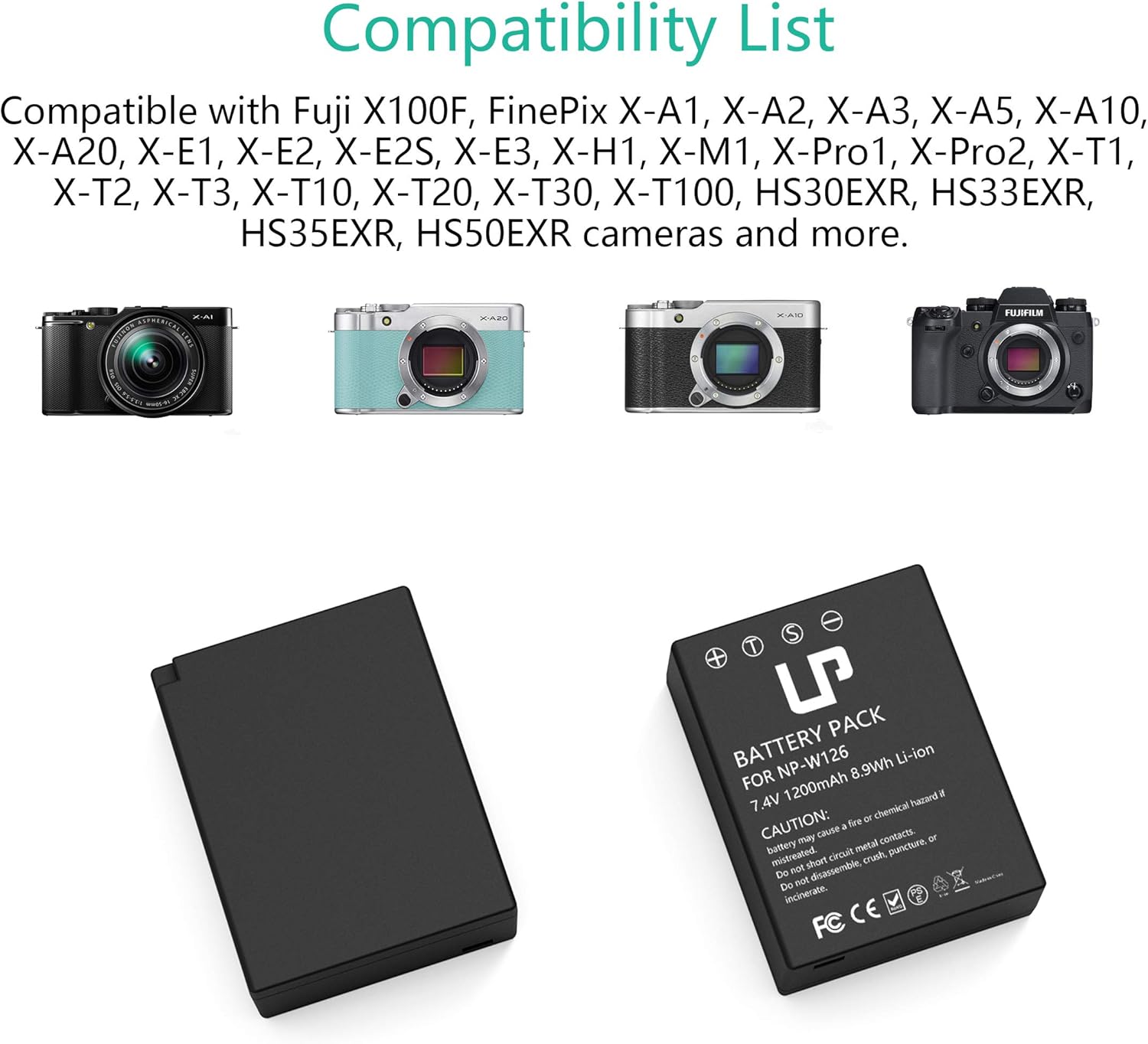 LP EN-EL10 Battery Charger Pack with two batteries and charger