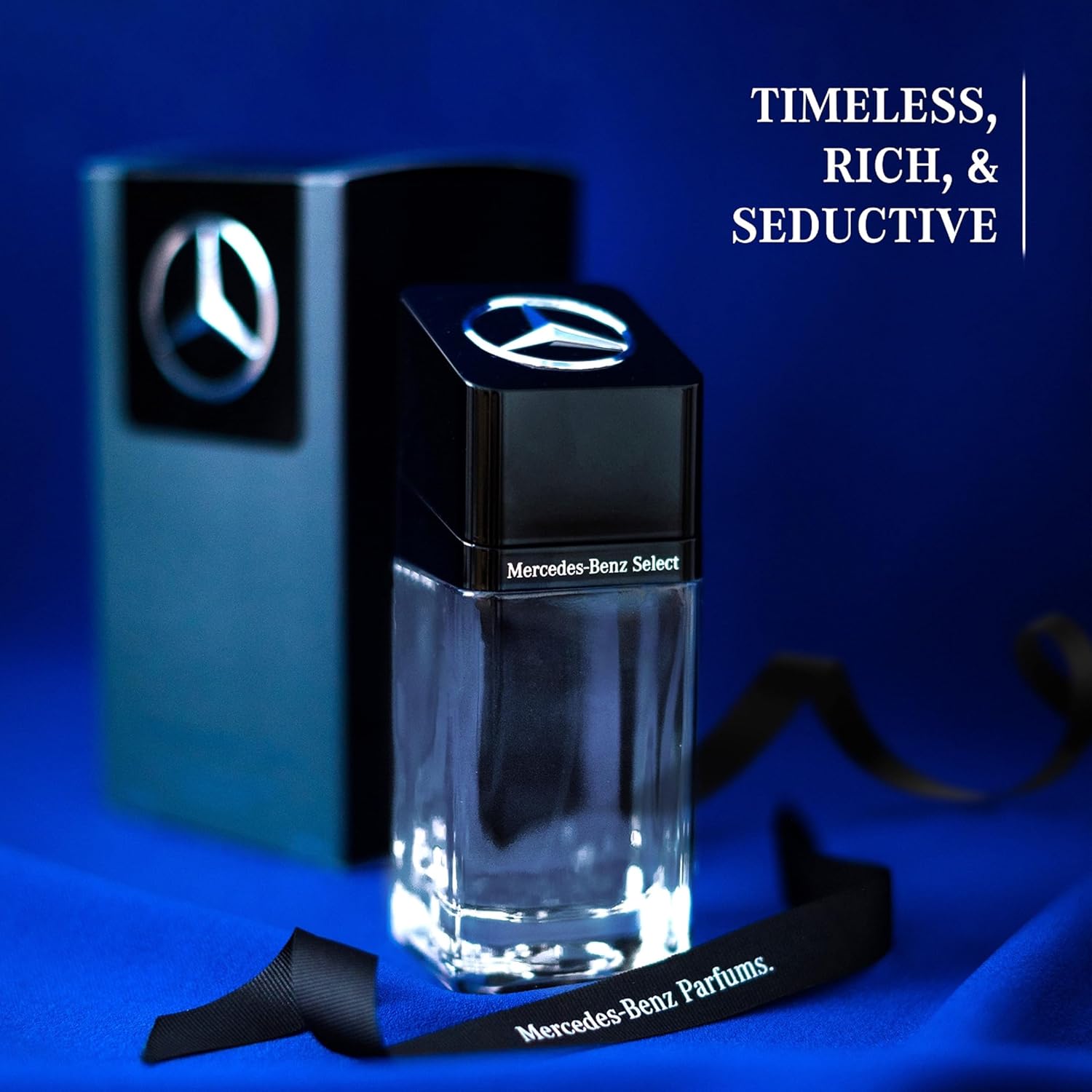 Mercedes-Benz Select - Eau de Toilette for Men - Long Lasting Mens Fragrance with Bergamot, Mint, Musk Notes - Fruity Woody Cologne for Men - 3.4 oz - Image 2