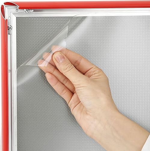 Miniatura 5 de M&T Displays Lámina de plástico antirreflejos para cubierta de PET resistente a los rayos UV para Swingpro y Windpro de 40 x 60 pulgadas con