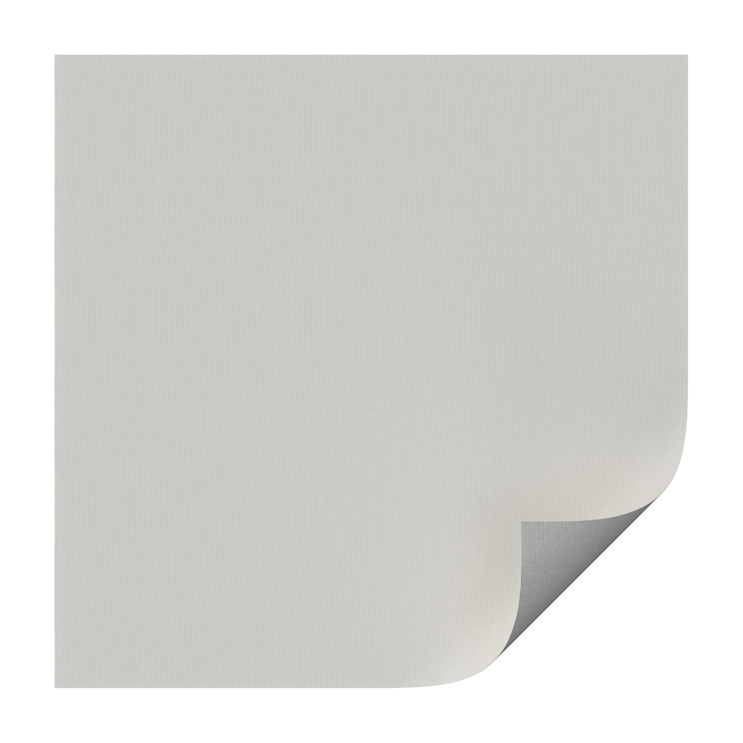 INTERDECO Verdunkelungsrollo mit Seitenzug, Thermo-Rollo, aus Polyester, Klemmfix-Rollo ohne Bohren, Weiß, verdunkelnd mit rückseitiger Silberbeschichtung, Typ 3005, 113,5 x 175 cm