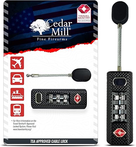 Cerraduras de viaje aprobadas por la TSA para equipaje, casillero de gimnasio y maletín Resistente para tienda de campaña al aire libre, mochilas