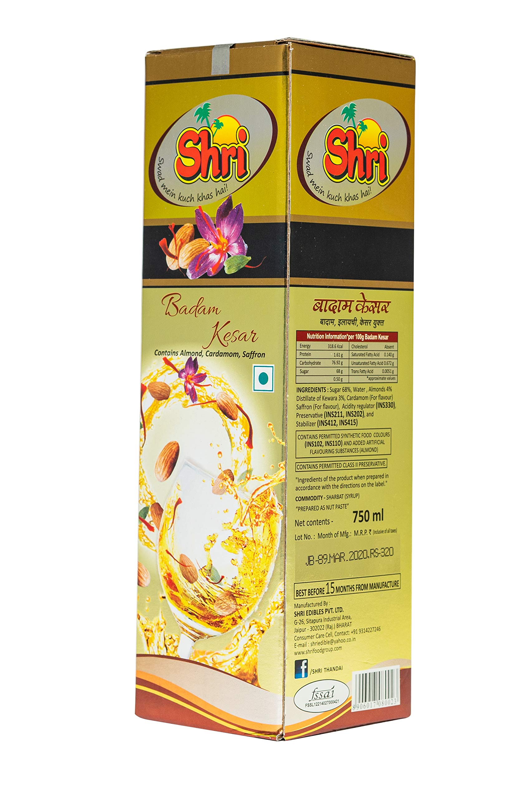 See full amazon price history chart for Shri Badam Kesar Sharbat, Instant Syrup For Milk With The Saffron Almond Dry Fruit Mix, Cool Refreshing Summer Drink; 750 Ml Shri Badam Kesar Sharbat, Instant Syrup For Milk With The Saffron Almond Dry Fruit Mix, Cool Refreshing Summer Drink; 750 Ml (B08ZDDCYMT) Amazon Price History, Amazon Price Tracker