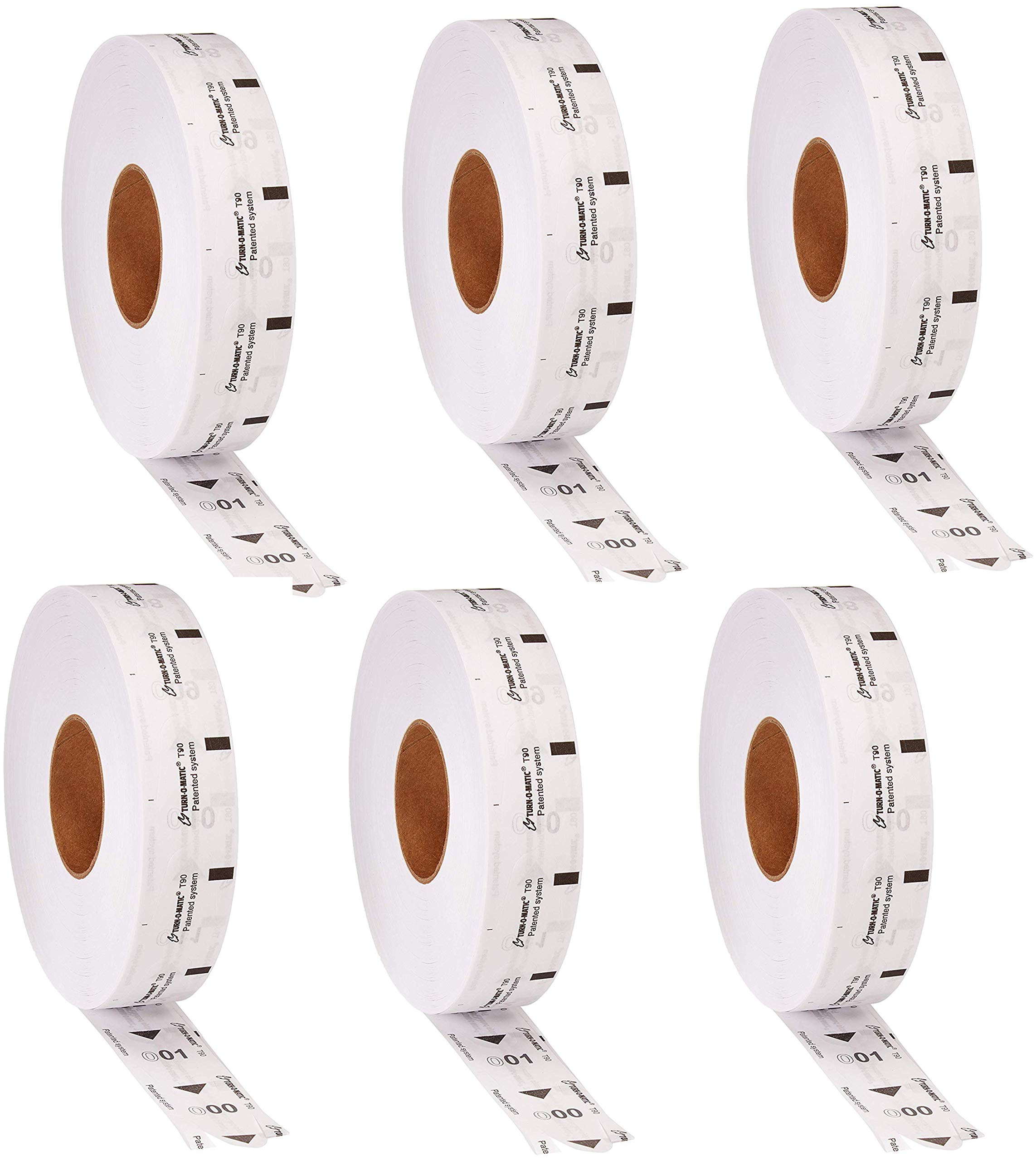 OR-T90 Ticket 6PK, 6 Rolls of T90 Tickets, 4,000 Tickets PER ROLL (6)