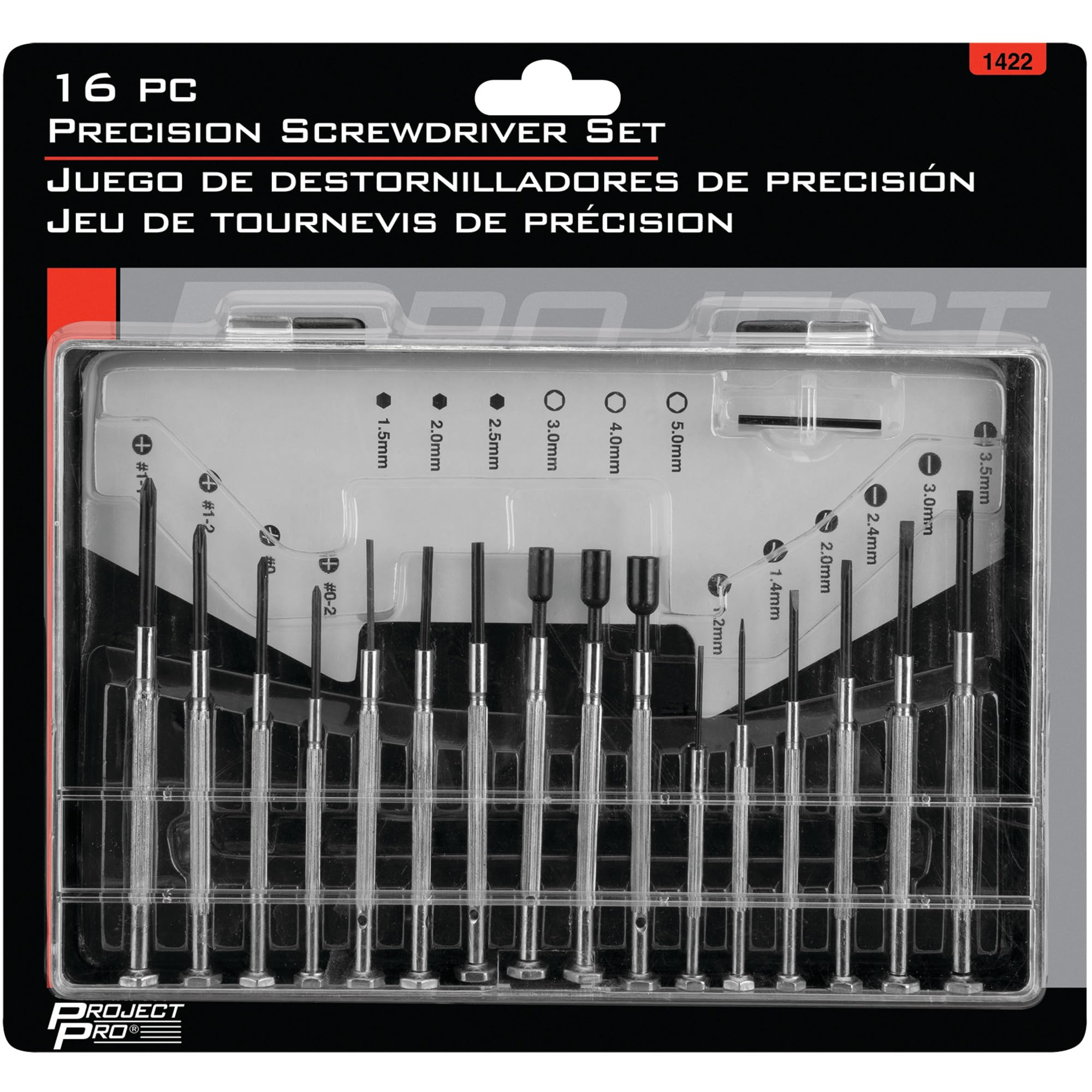 PERFORMANCE TOOL Rendimiento Herramienta 1422 Destornillador Set