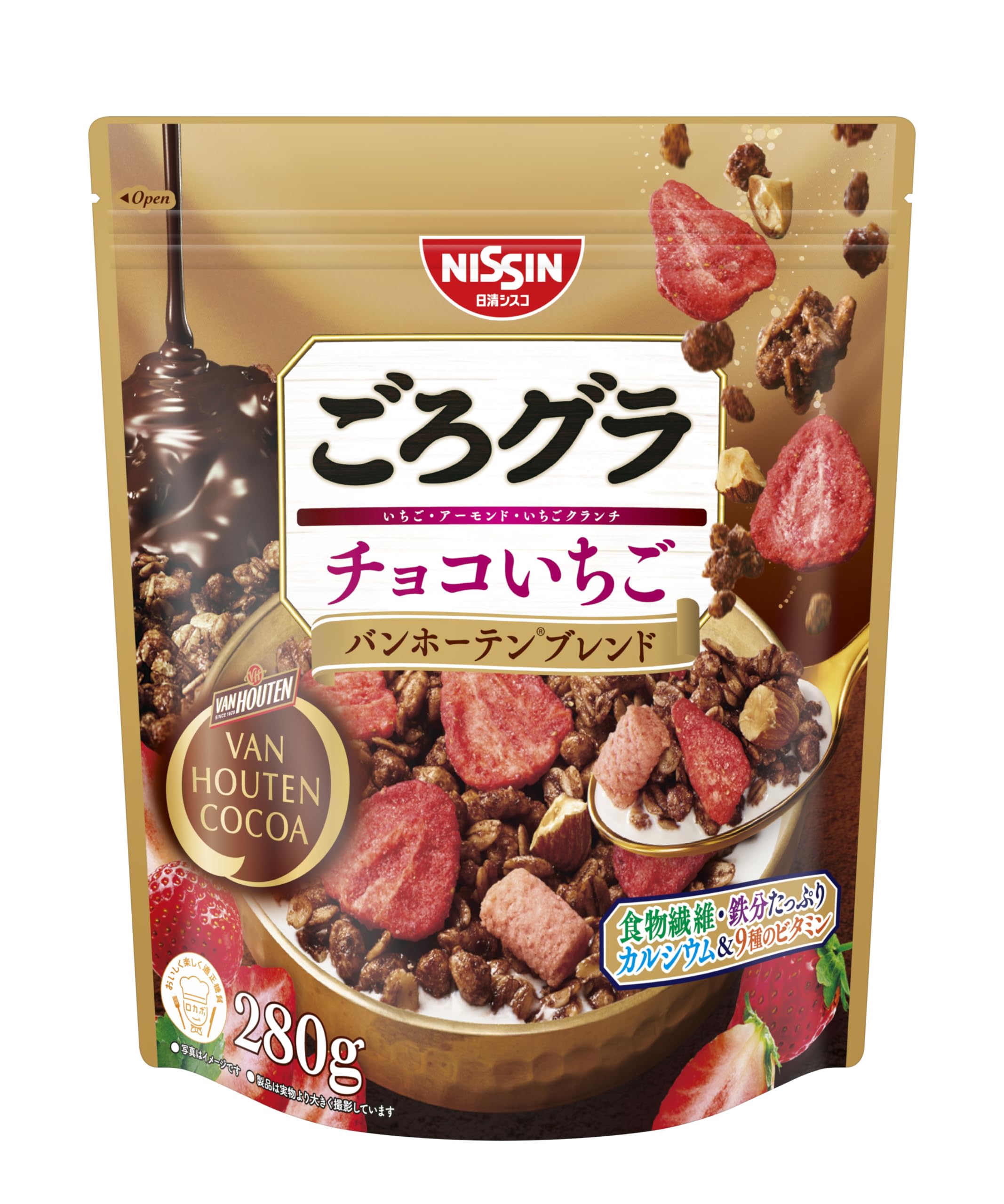 にこさん専用 Amazon.co.jp: Nissin Cisco Gorokura Chocolate Strawberry