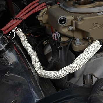 DESIGN ENGINEERING - RFI Shield Split Sleeve 1 x 36' Tinned Copper Wire Shielding Sleeve Includes 17. 5 Grounding Strap Flexible, Durable RFI/EMI Shielding