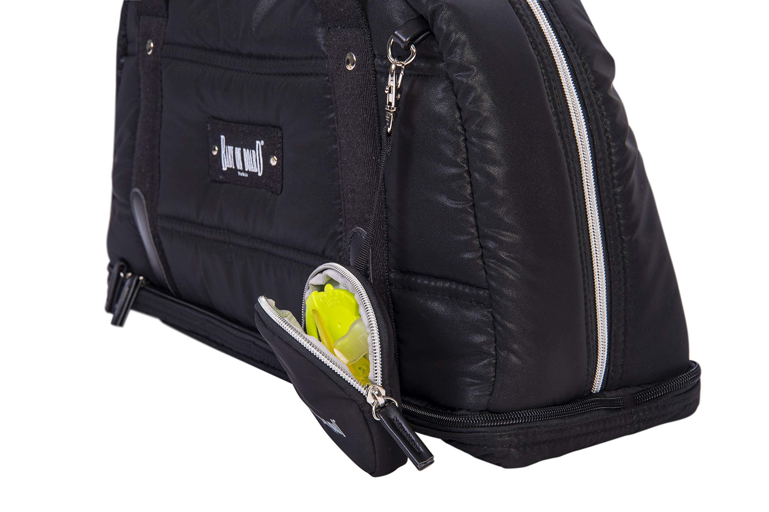 Sac à langer Baby On Board - Urban Grey (Gris) avec Compartiments Multiples et Tapis à Langer Inclus