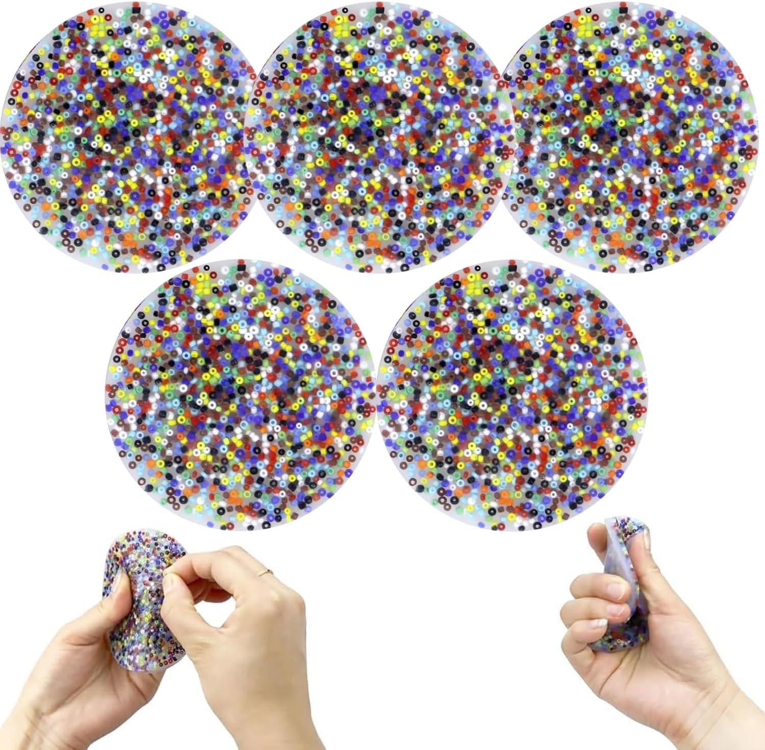 5PCS Skin Picking Fidget Toys,Picky Pad Anti Skin Picking Fidget Toy,Pick Pads