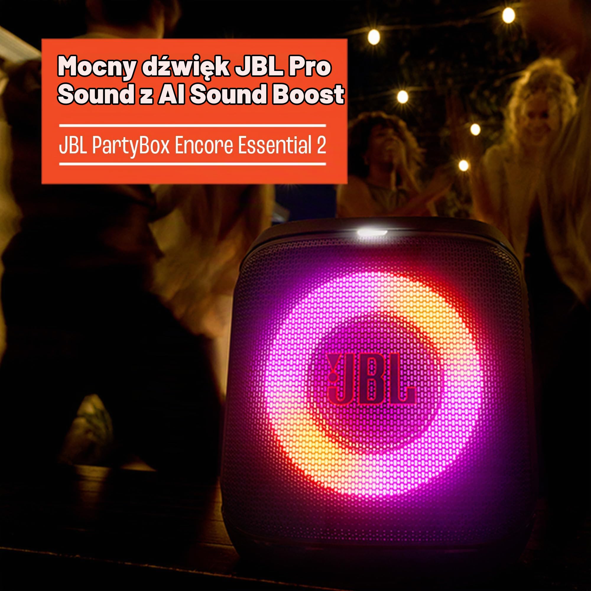 JBL PartyBox Encore Essential 2 przenośny głośnik, czarny