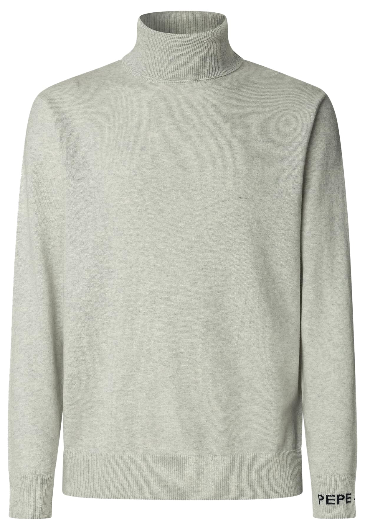 Pepe Jeans Men's Andre Turtle Neck Knitwear, Grey (Light Grey Marl), S