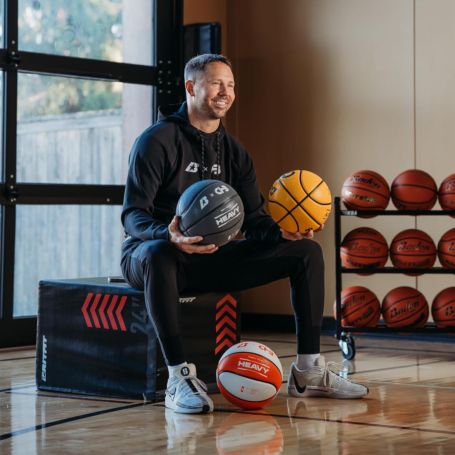 Baden | CHB Heavy Trainer Basketball | Premium Composite Cover | Men's, Women's & Youth Sizes