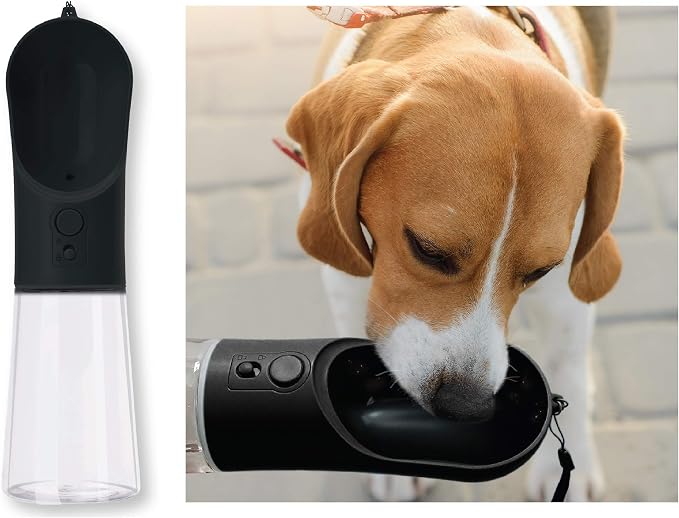 Leak-Proof Portable Water Bottle for Traveling Cats and Dogs - Perfect for On-the-Go Hydration!