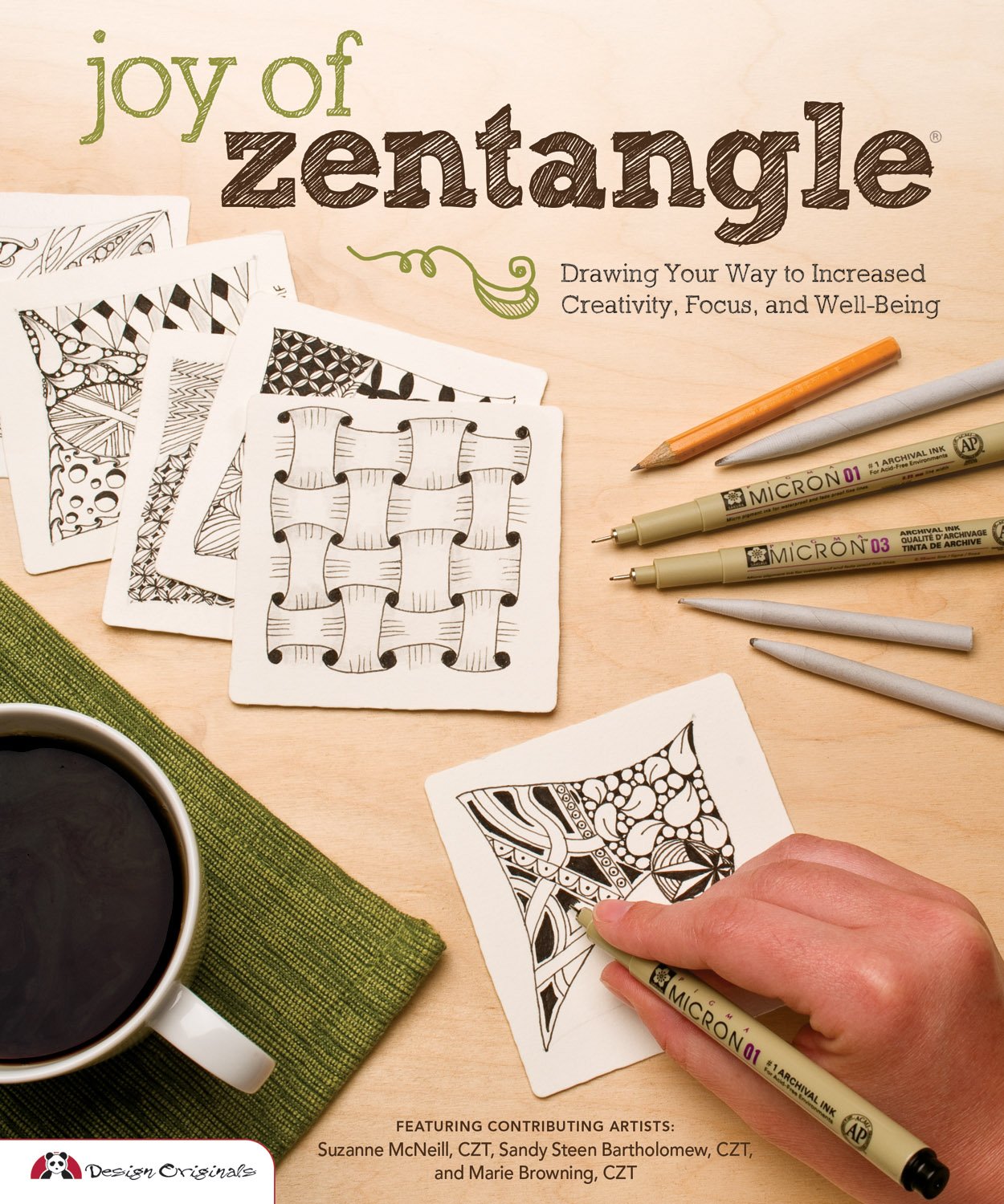 Zentangle line patterns