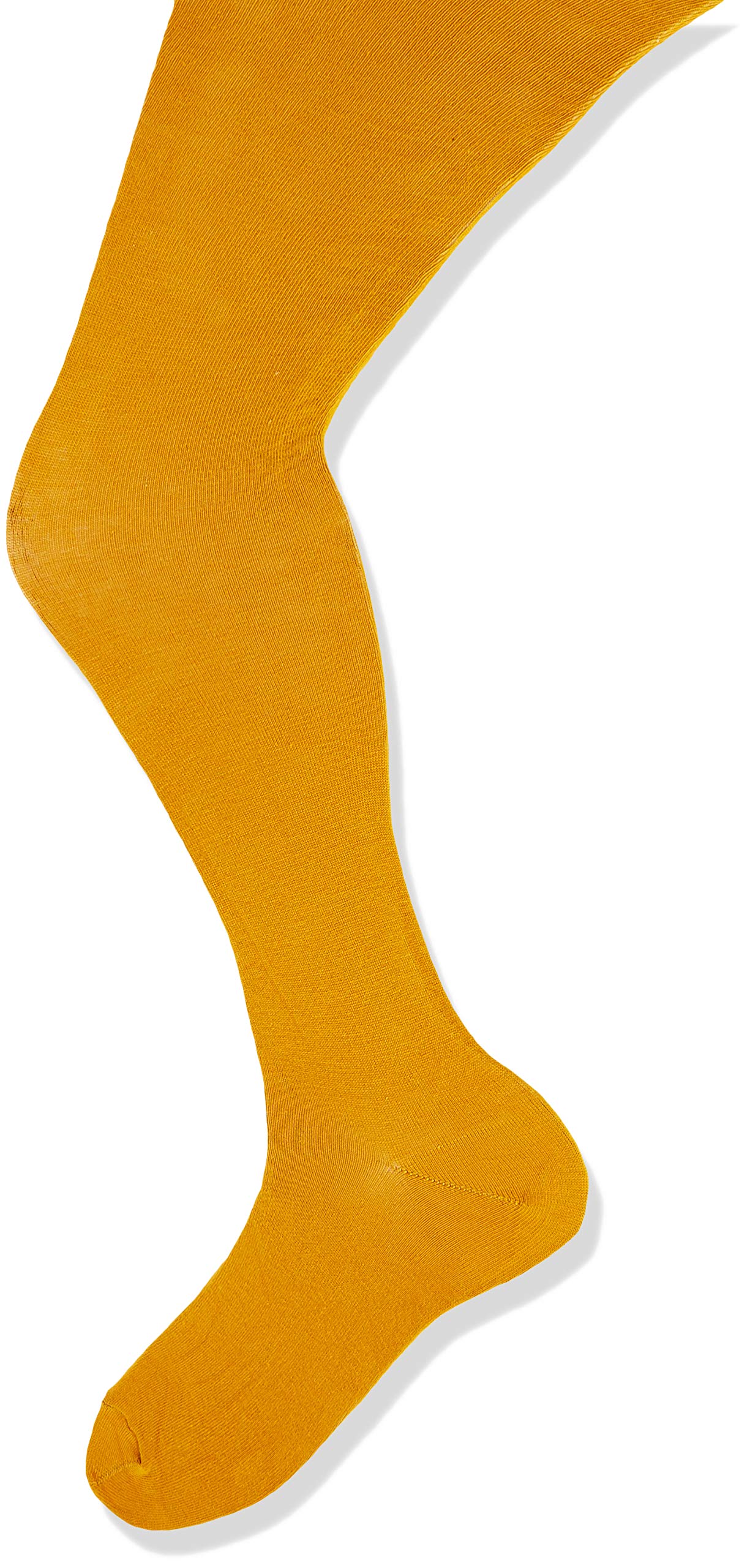 Country Kids Girl's C005 Tights, Yellow (Mustard), One (Size:12-15 Yrs)