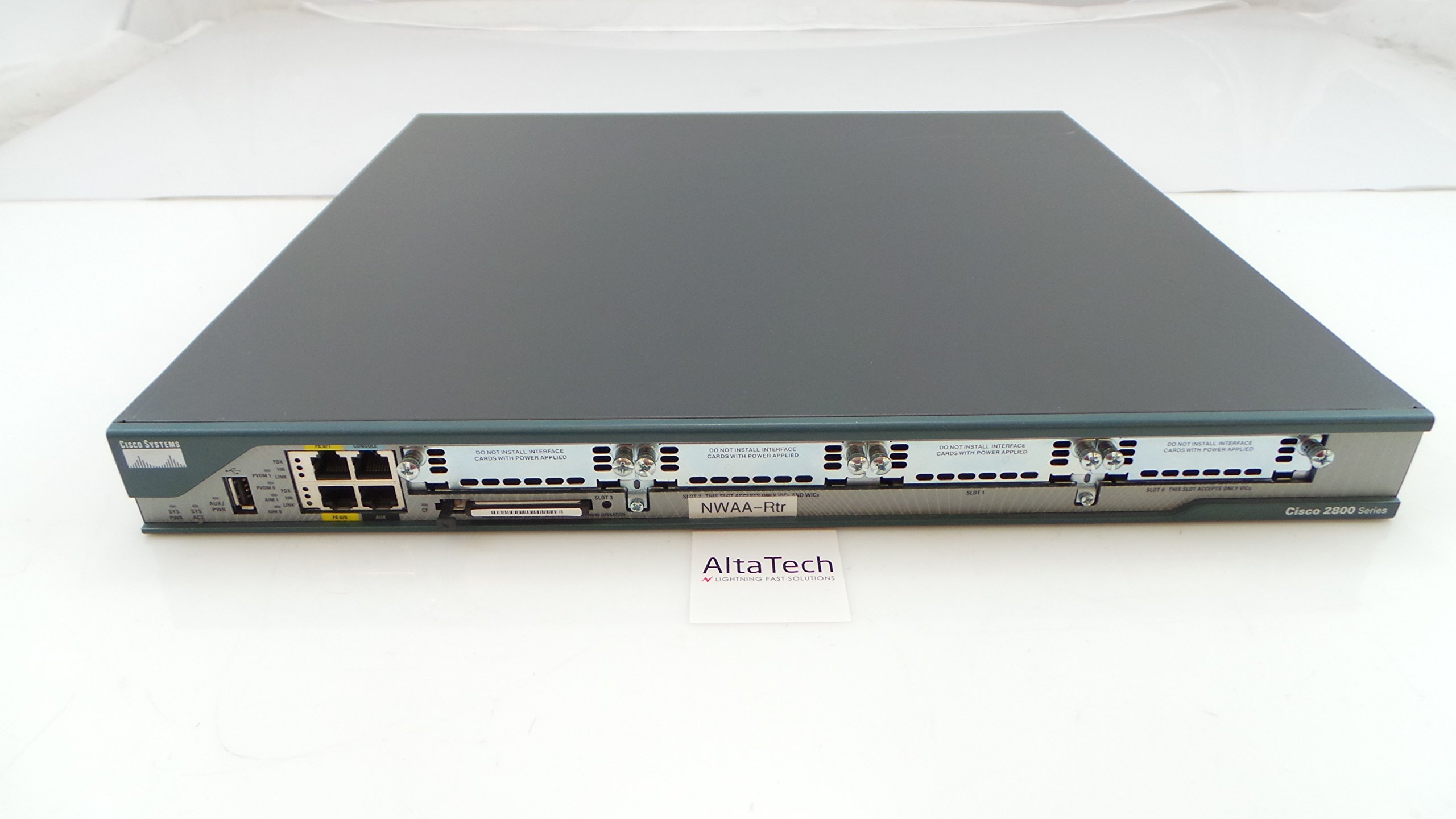 Image secondaire de Cisco 2801 vsec Bundle with Pvdm2–8, Fl-24, ADV IP serv, 64 F/256d SRST – Antivirus & Logiciel de sécurité (FL-SRST 24, ADV IP s