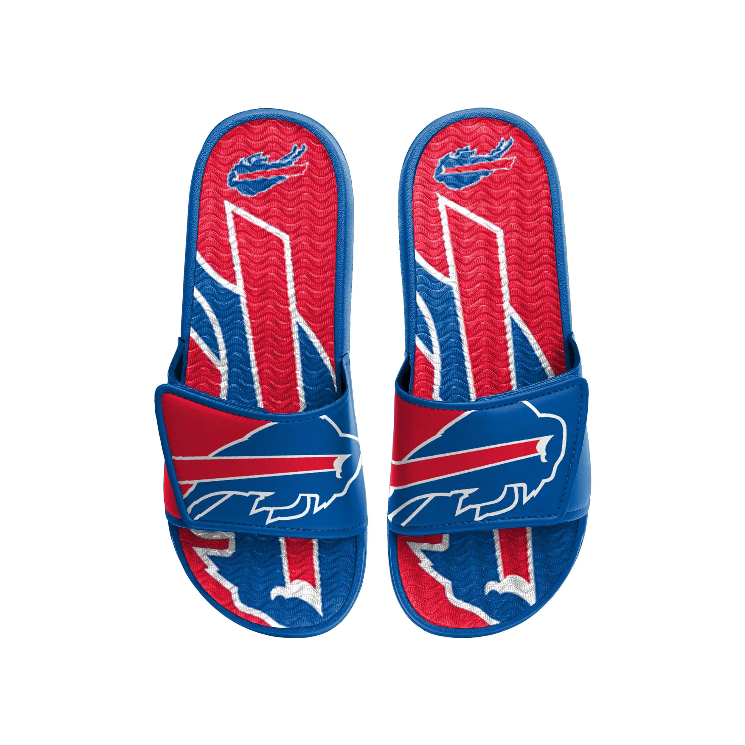 FOCO Herren NFL Team Logo Athletic Sport Shower Flip Flop Sandalen Gel Slides