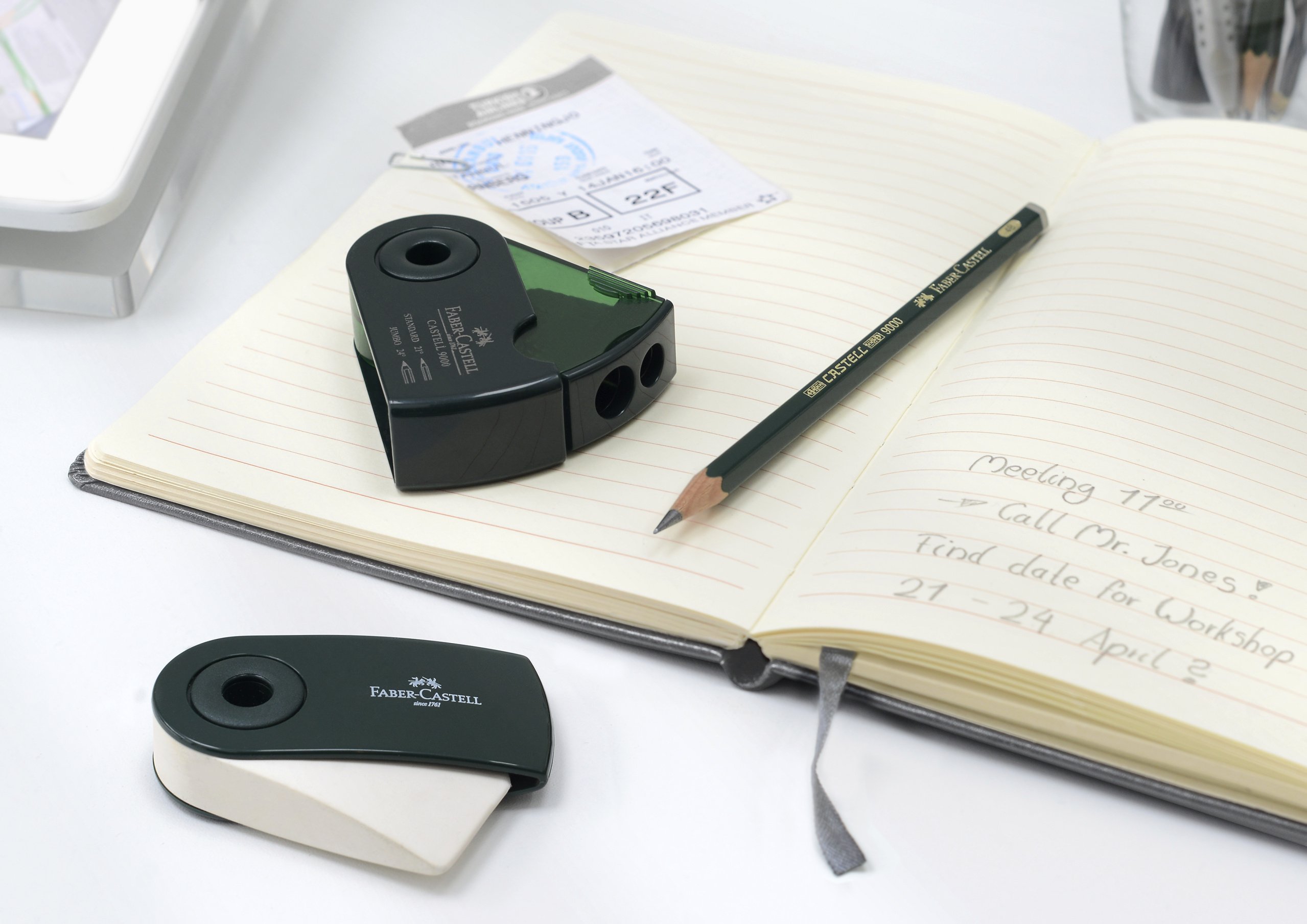 Faber-Castell 9000 - Matita Di Grafite Professionale - Scala Di Durezza H - Penna Per Disegno Tecnico E Artistico - 4