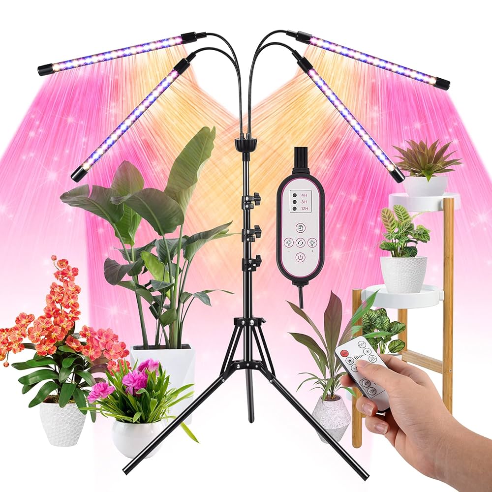 Amazon.co.jp: LEDグローライト 屋内植物用 フルスペクトラム