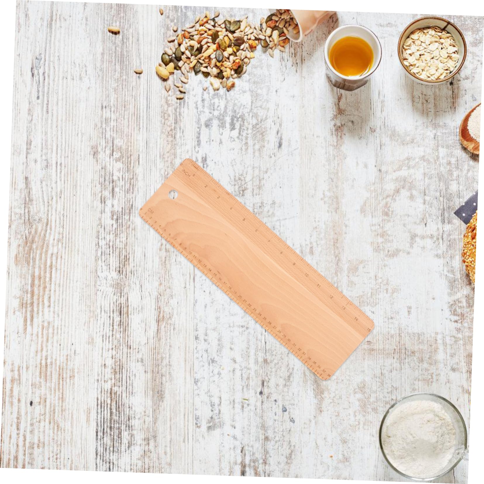 TIDTALEO Planche De Transfert Pour Pâte À Pain Française Pelle À Bois Pour Baguette Surface Lisse Facile À Nettoyer 38.00 X 12.00 X 0.50 Cm Pour Boulangerie Et Cuisson Maison