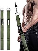 Vista 12 de MANUEKLEAR Manijas de Accesorio de Cable de Cuerda para Tríceps, Mayor Rango de Movimiento, Cuerda de Jalón de Tríceps para Extensiones