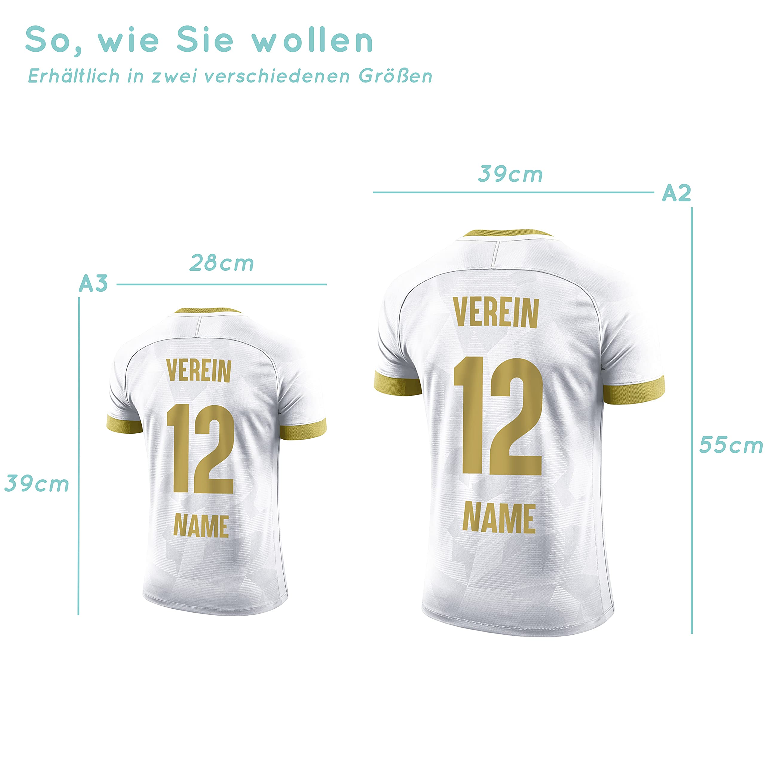 Elbeffekt Trikotlampe für Madrid Fans aus Holz - personalisierbares Geschenk - schenke Dein individuellen Madrid Fanartikel aus Echtholz