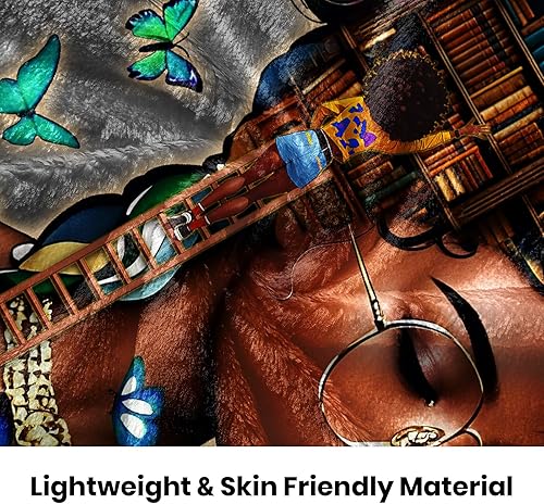 Miniatura 5 de Regalos para profesores afroamericanos, regalos de agradecimiento para profesores, manta de 60 x 50 pulgadas, regalo para profesores negros