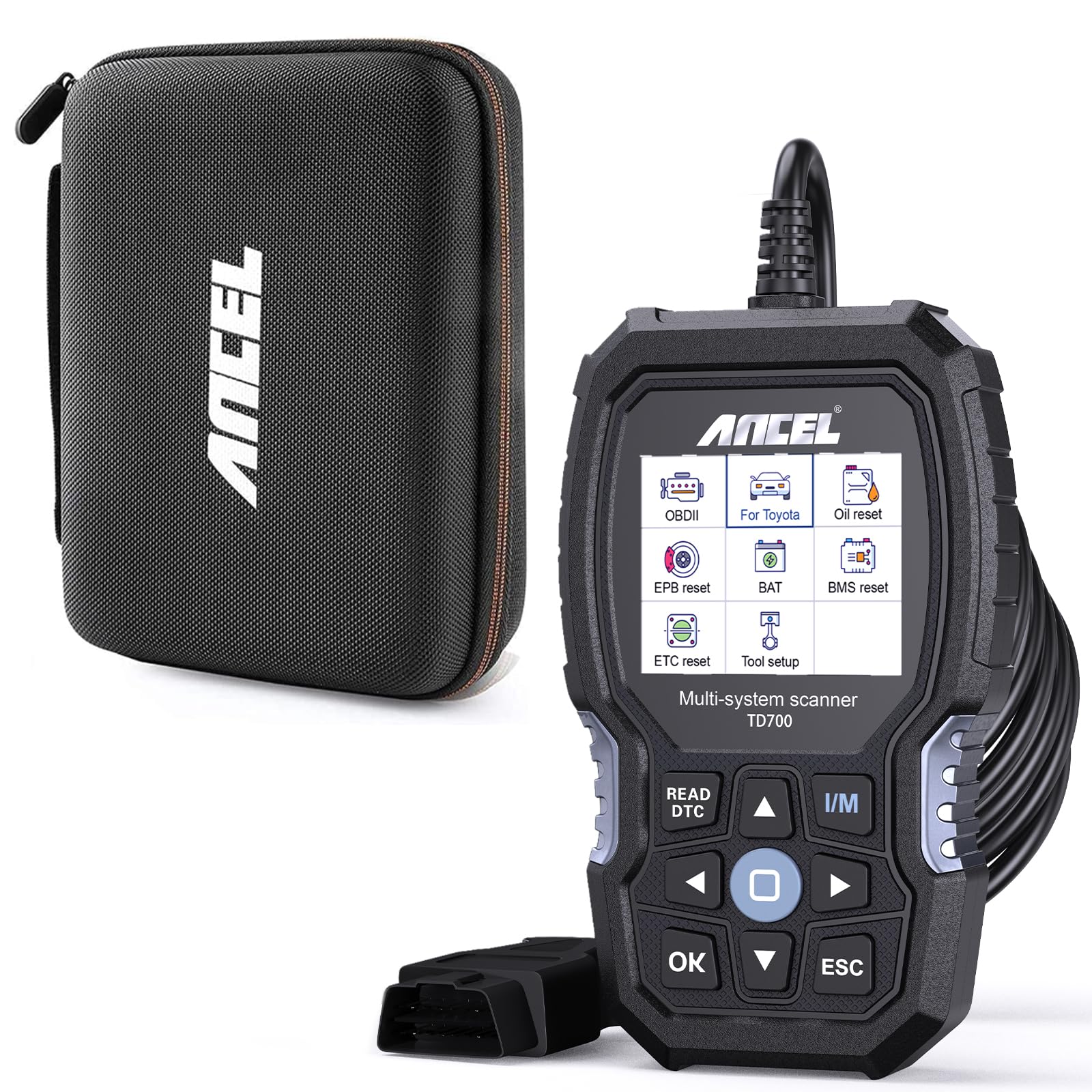 Amazon.com: ANCEL TD700 All System OBD2 Scanner Fits for Toyota