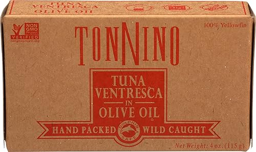Tonnino Atuna Ventresca en aceite de oliva 405 oz Tonnino Atuna Ventresca en aceite de oliva 405 oz
