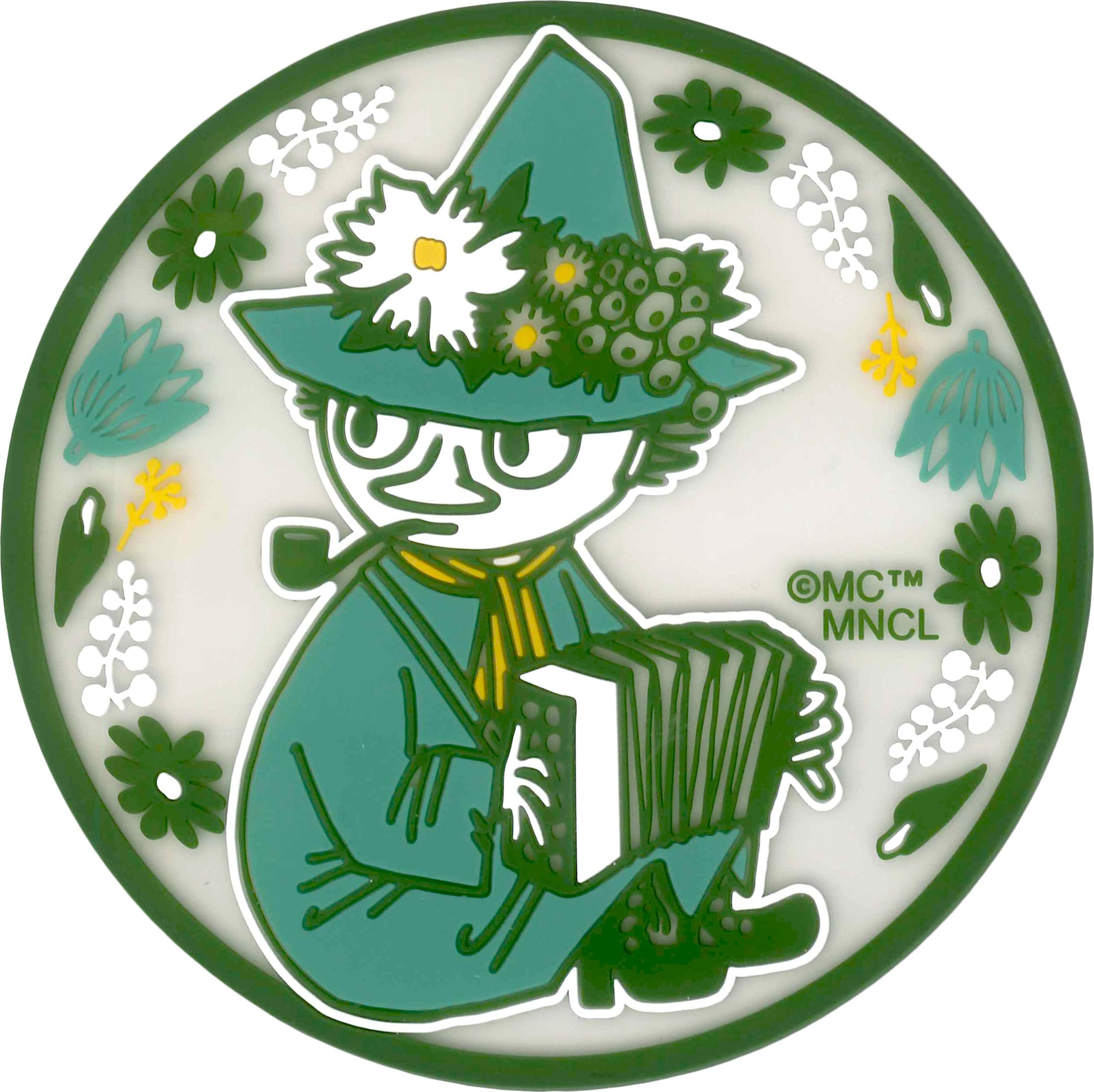 Amazon｜MOOMIN (ムーミン) 丸栄日産 PVC製コースター ノンスリップ 撥