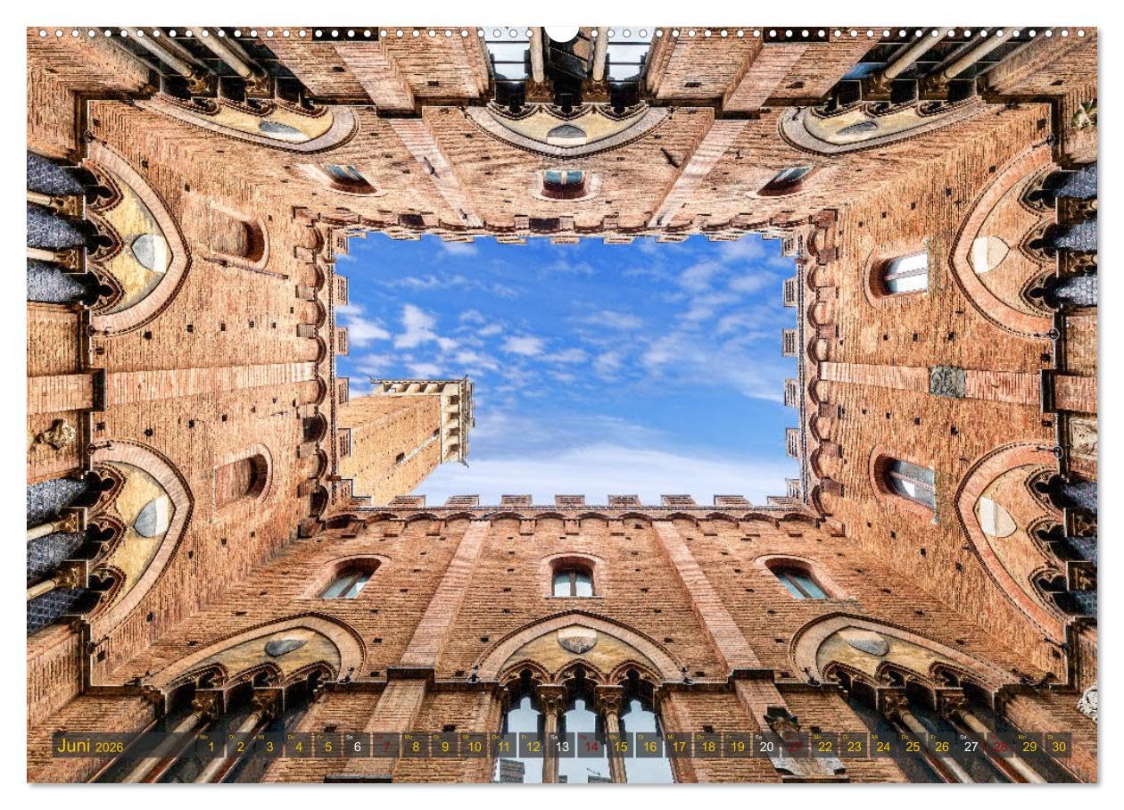 Faszination Toskana (hochwertiger Premium Wandkalender 2026 DIN A2 quer), Kunstdruck in Hochglanz: Landschaften und Architektur aus Italiens zauberhafter Toskanaregion (CALVENDO Orte)