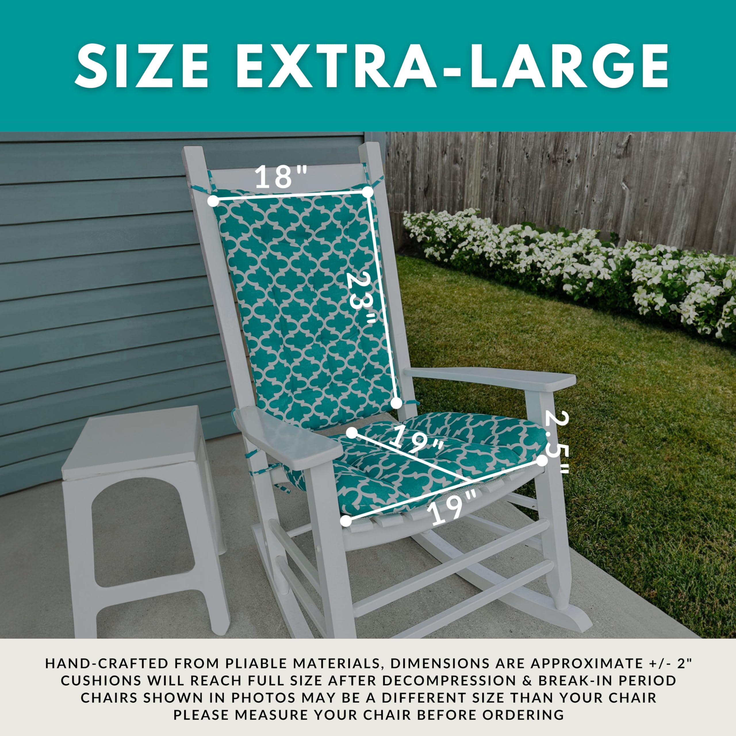 Porch Rocking Chair Cushions Rave Sand Porch Rocker Cushions