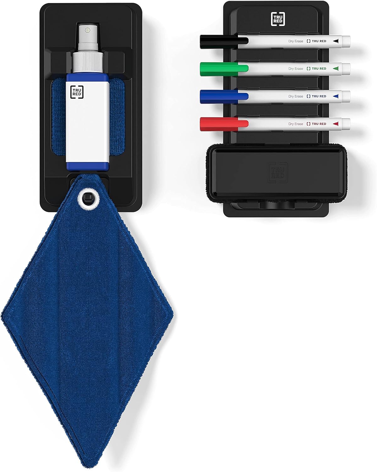 TRU RED Tr56941 Fine Tip Dry Erase Kit, Assorted Colors Permanent