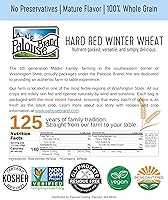 Vista 14 de Granos de trigo duro rojo de invierno transgénicos, 100 % sin irradiar. Certificado Kosher Parve. Cultivado en EE. UU. Registro de campo