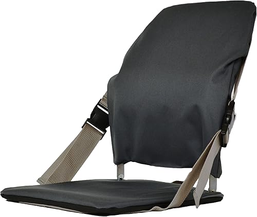 Mc Carty sacro-ease Deportes Portable del estadio Asiento Protector De Espalda con almohadilla lumbar, varios colores, SPORTS PORTABLE-BLK, Negro, 1