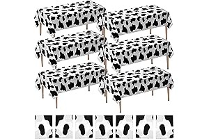 Cow-Themed Plastic Tablecloths: Your Ultimate Party Essentials