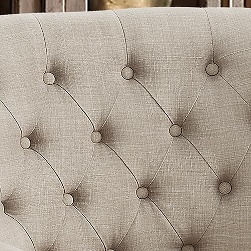 Miniatura 69 de Rosevara Atlas - Silla decorativa moderna de mediados de siglo, sillón tapizado con cojín suave para sala de estar, dormitorio y espacios pequeños