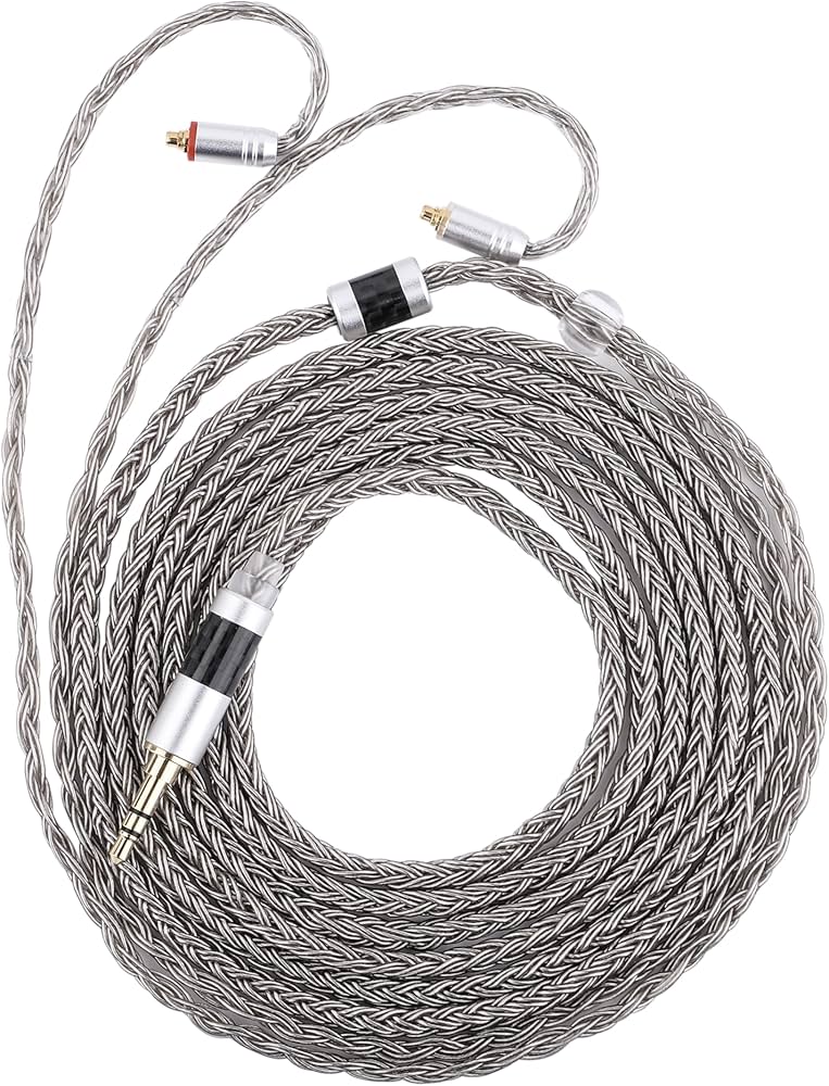 Amazon | Linsoul Tripowin Zonie IEMマイク付きケーブル、1.2mロング