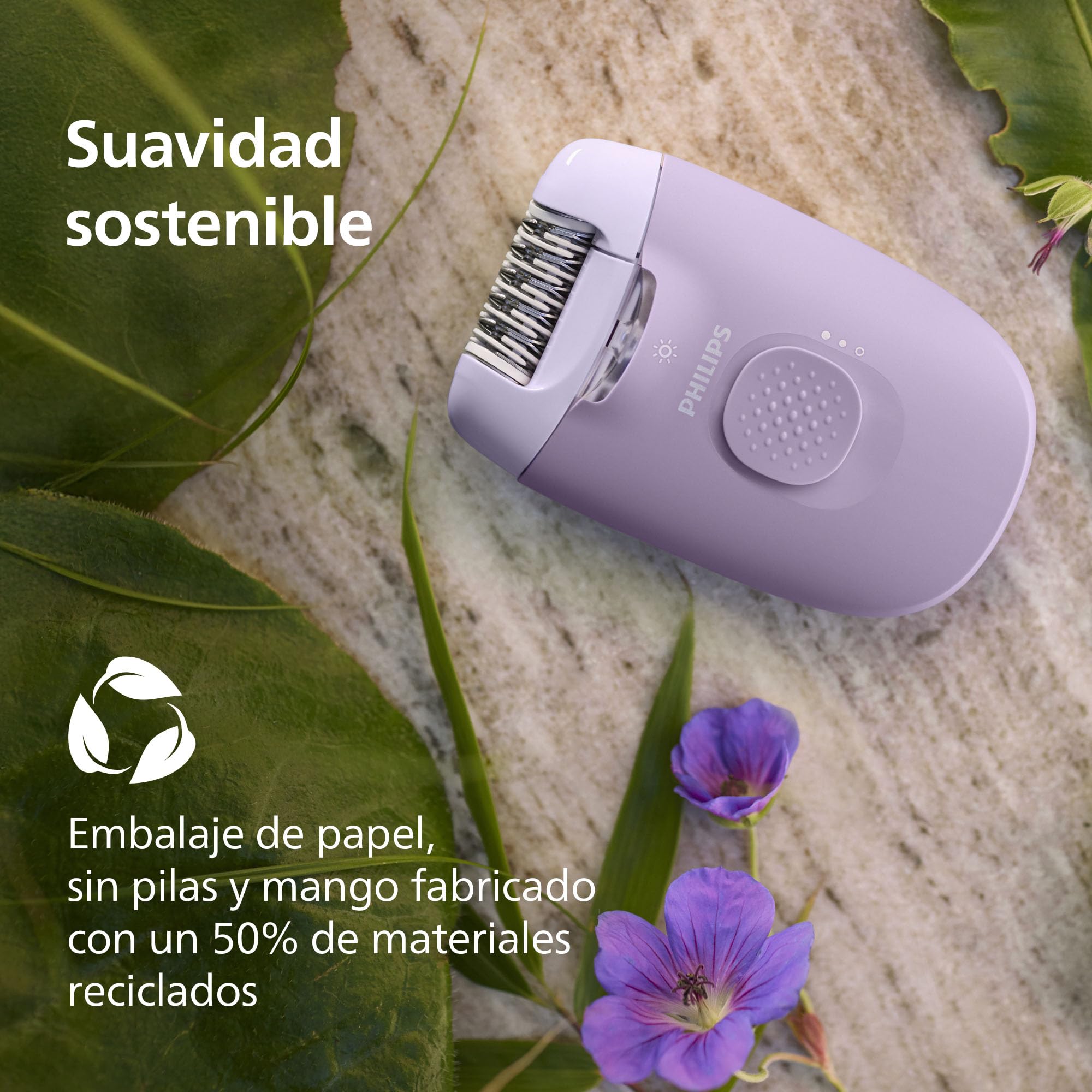 Philips Depiladora Serie 4000, depiladora con cable para el cuerpo y la zona del bikini, depila, afeita y recorta, dispositivo para eliminar el vello para mujeres, BRE257/00