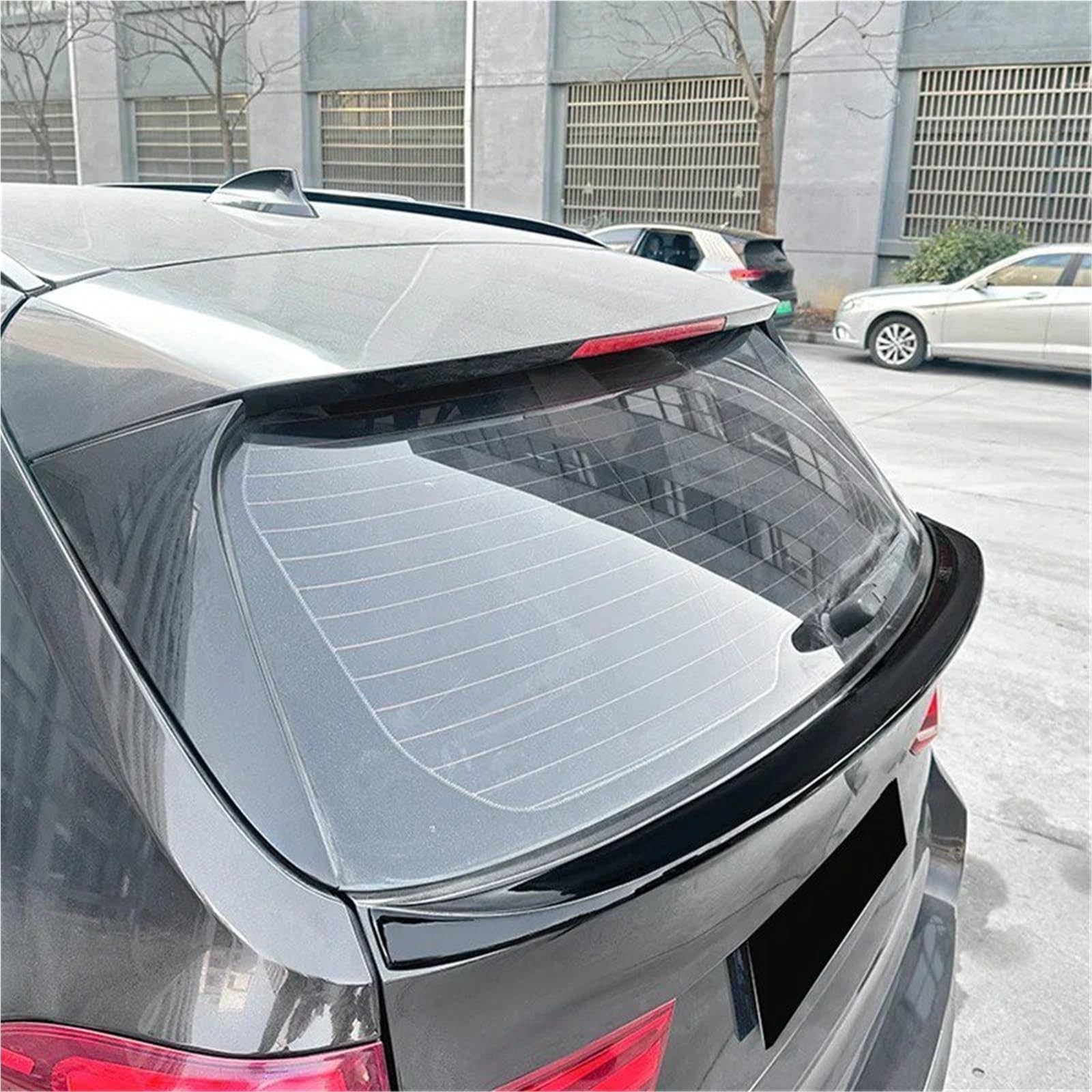 Dla B&MW X5 F15 2014-2018 Skrzydło Na Klapie Spoiler Bagażnika Lotka Tylny Akcesorium Dekoracyjne Spojler Tylny Trunk Wing(Carbon Look)