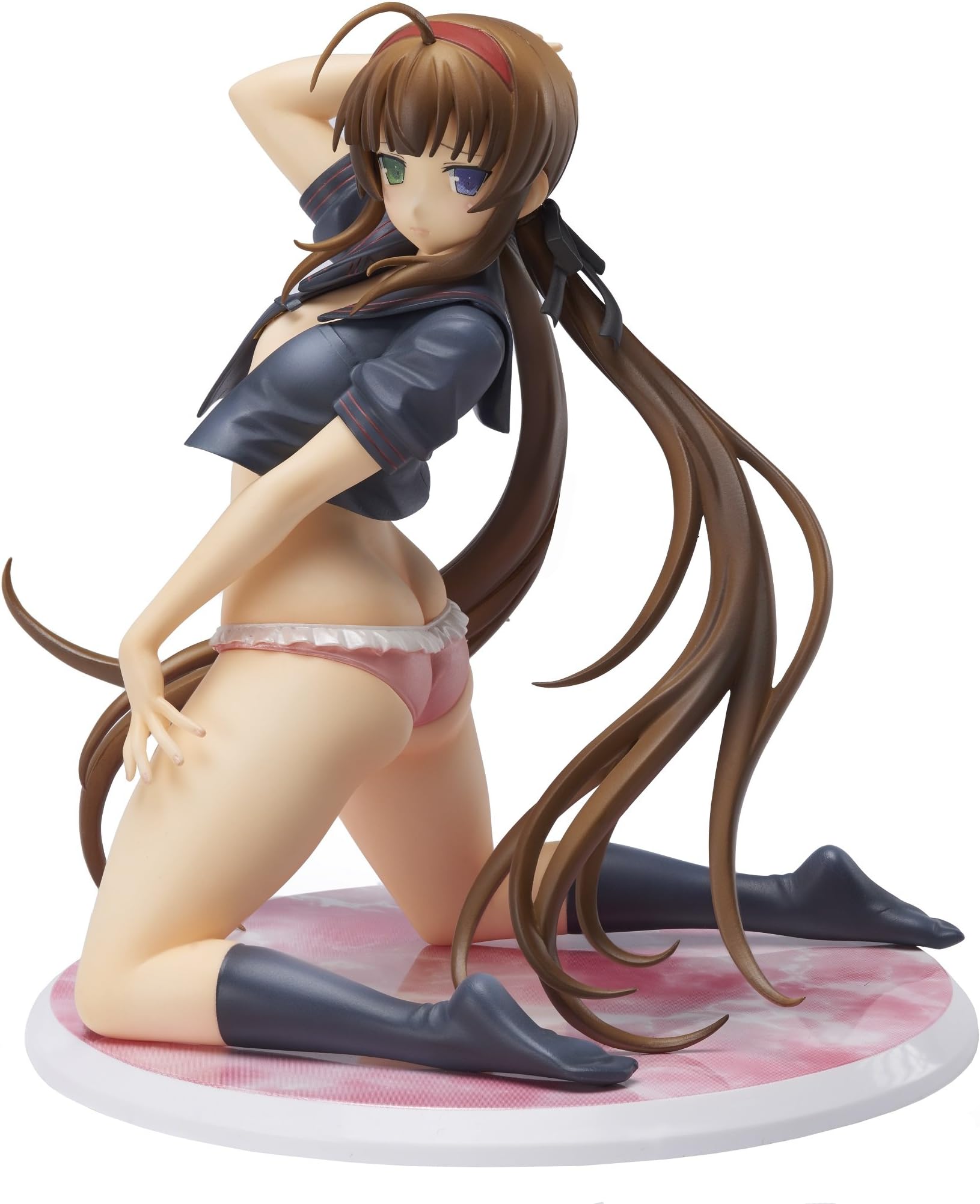 Proovy Senran Kagura NewWave G Burst: Ryobi Kiwami Girls Slender Glamorous PVC Figure (Sailor Uniform Version)