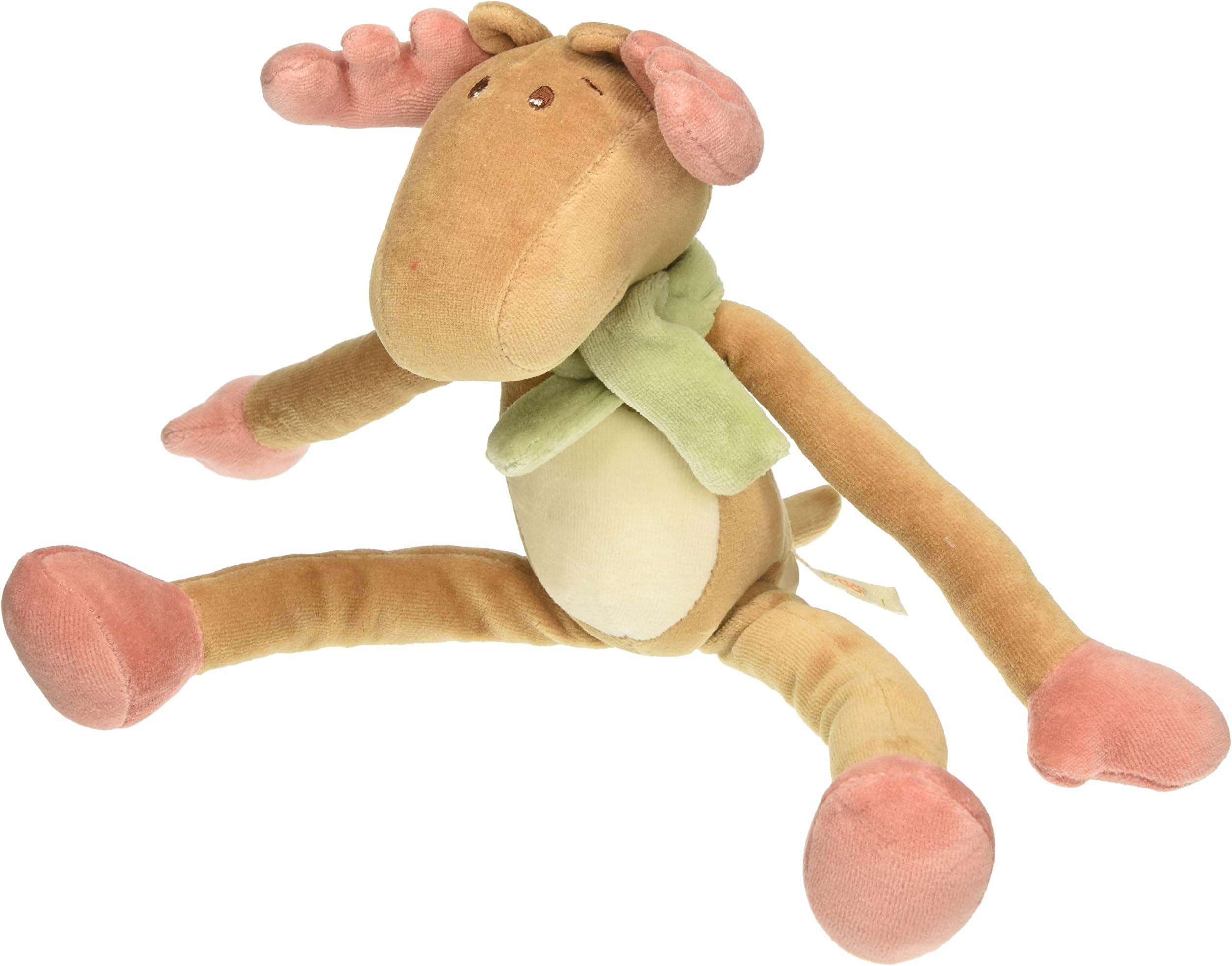 Simply Fido Holiday Moose Toy, Brown, 12"