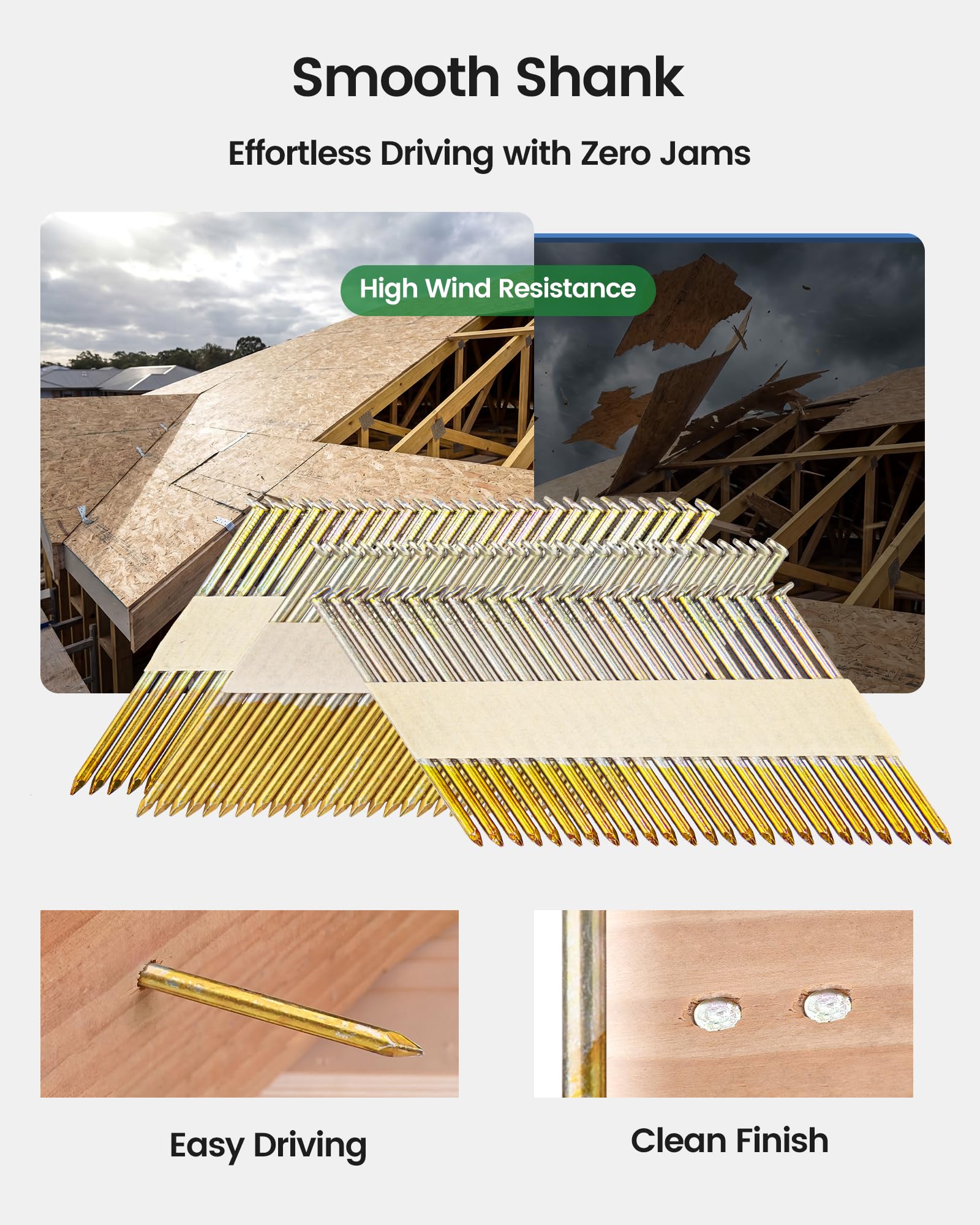 Meite 30 Degree Framing Nails - 2000 PCS -5