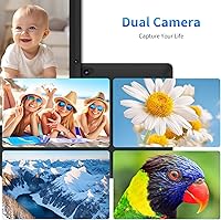 Vista 5 de Tablet de 7 pulgadas con funda, tabletas Android 15 de cinco núcleos, 8GB RAM 32GB ROM expansión de 512GB, pantalla IPS HD de 1024 x 600, 3500mAh