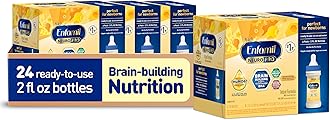 Enfamil NeuroPro Ready-to-Use Baby Formula, Ready to Feed, Brain and Immune Support with DHA, Iron and Prebiotics, Non-GMO, 2 Fl Oz Nursette Bottles (6 count) (Pack of 4), Total 24 bottles