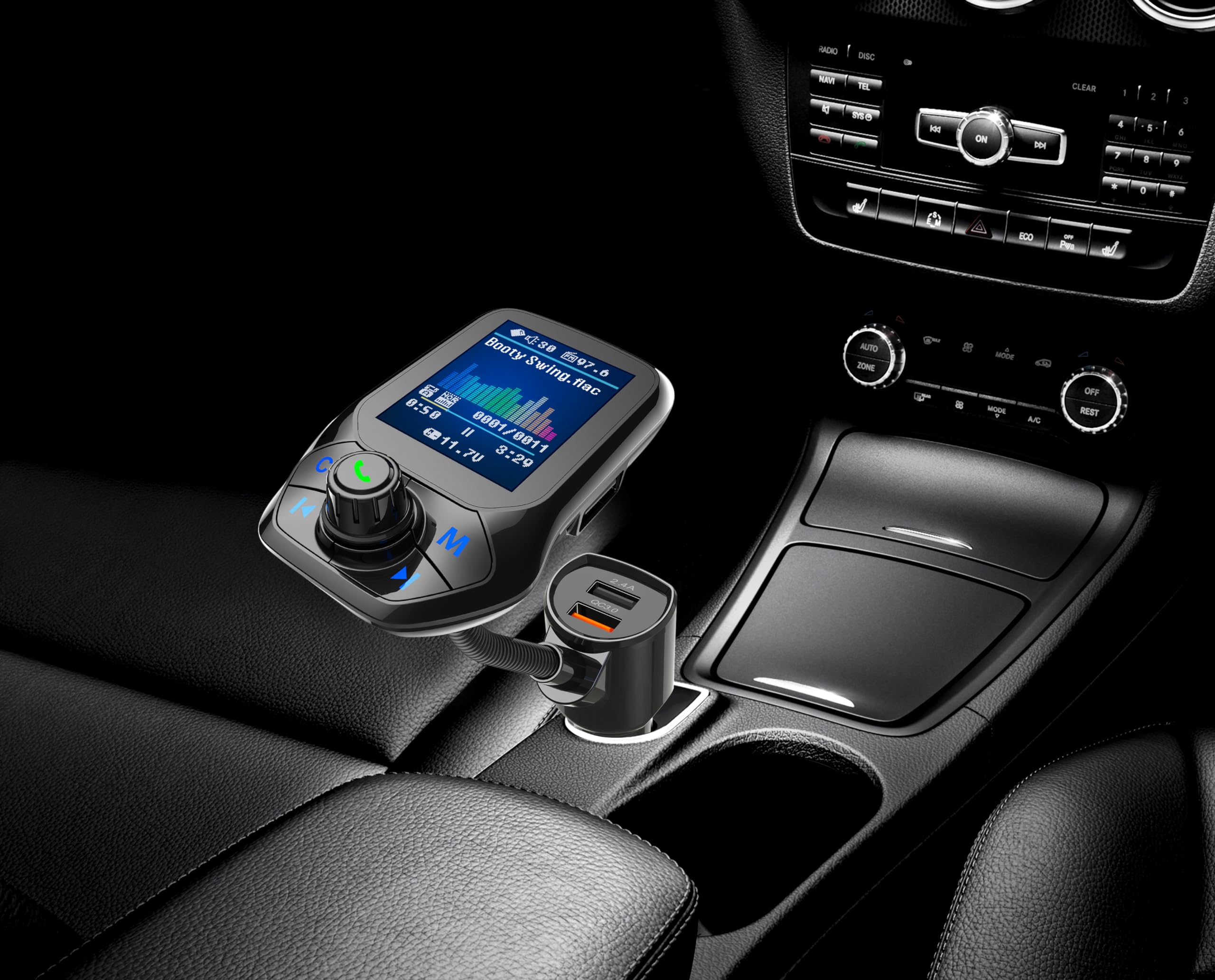 Transmetteur FM Bluetooth De Voiture SENCOR SWM 5858BT Sencor