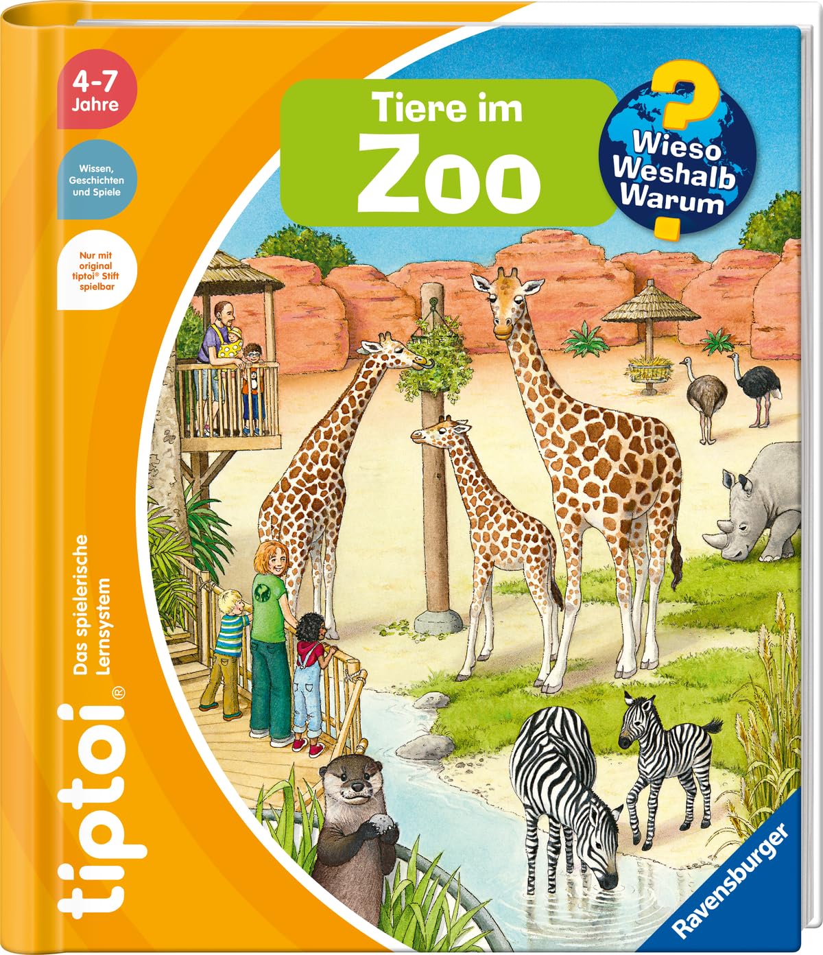 tiptoi® Wieso? Weshalb? Warum? - Tiere im Zoo