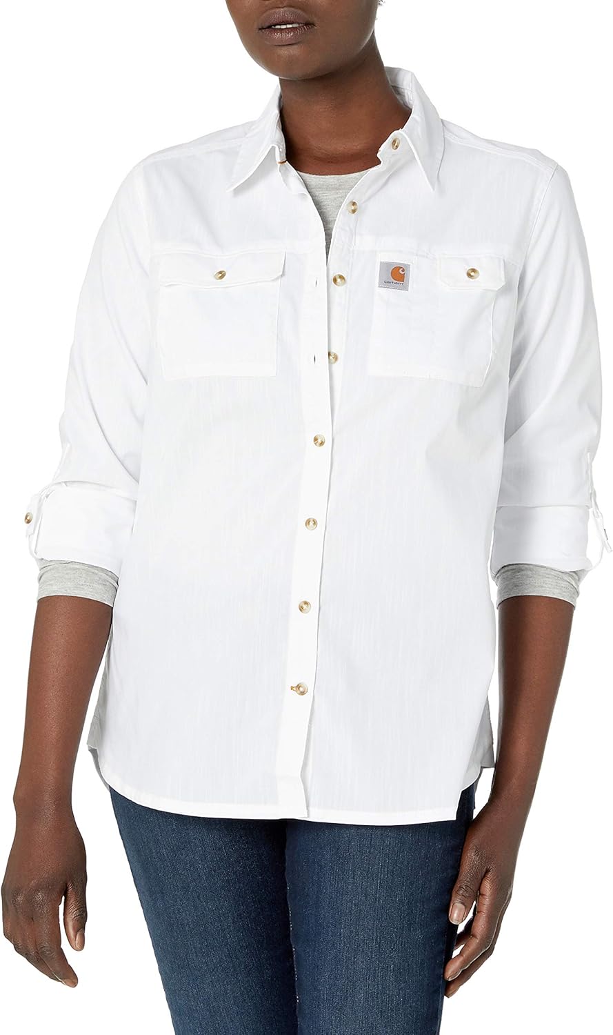 Carhartt force ridgefield button down shirt Clearance