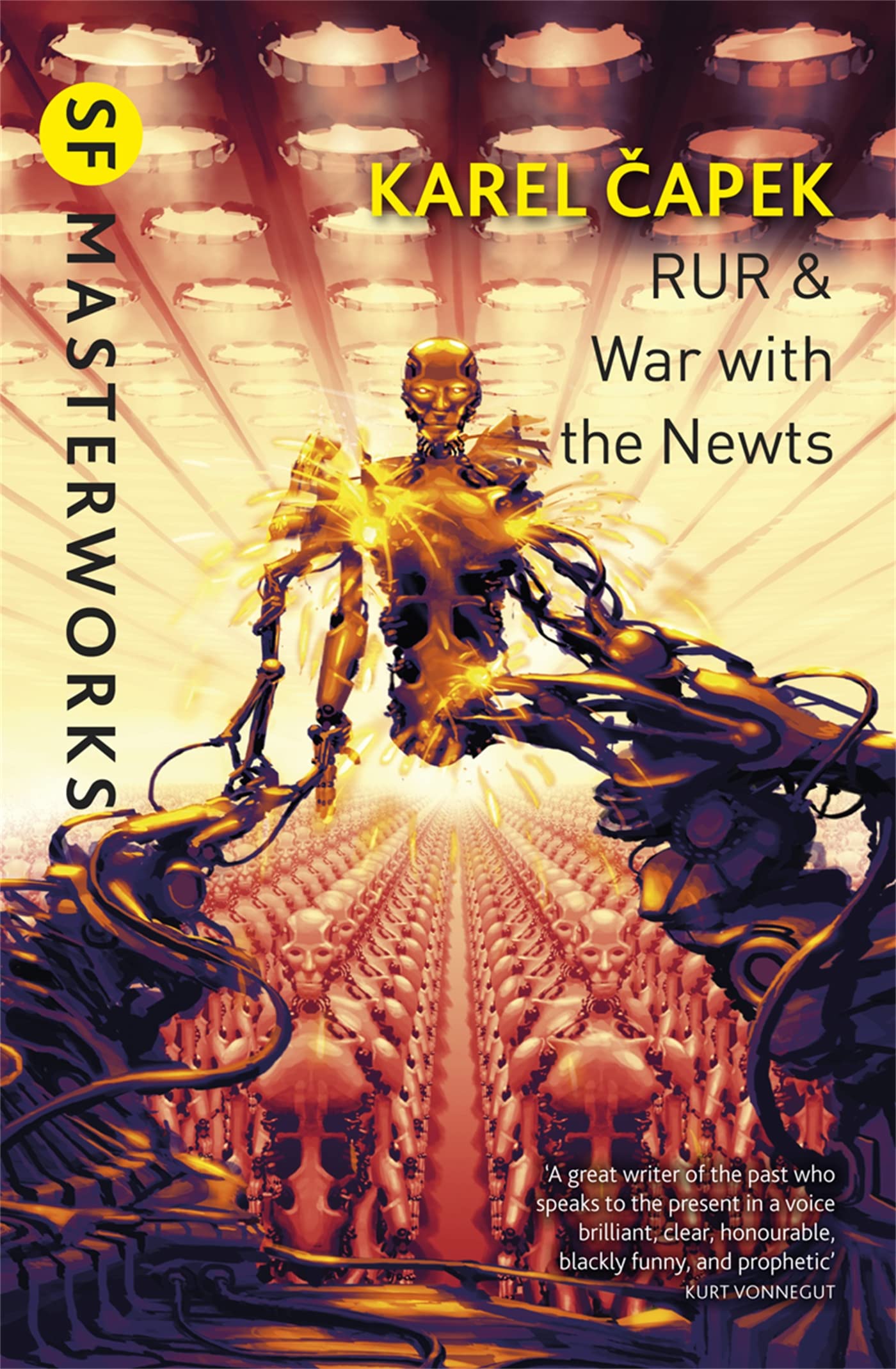 RUR  War with the Newts by Karel Capek PAPERBACK 9780575099456